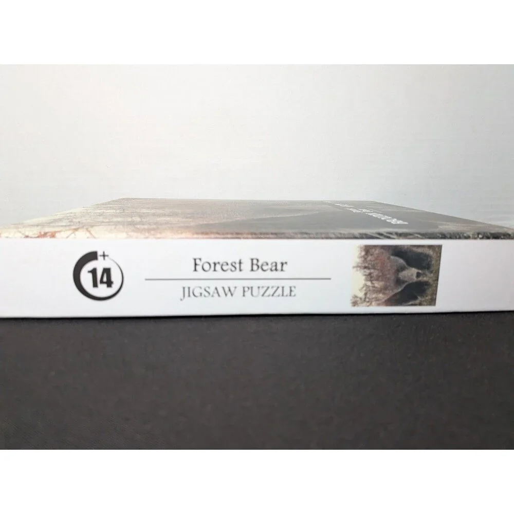 Bear Woods Jigsaw Puzzles for Adult 1000 Piece Difficulty Hard Trees Forest Wild